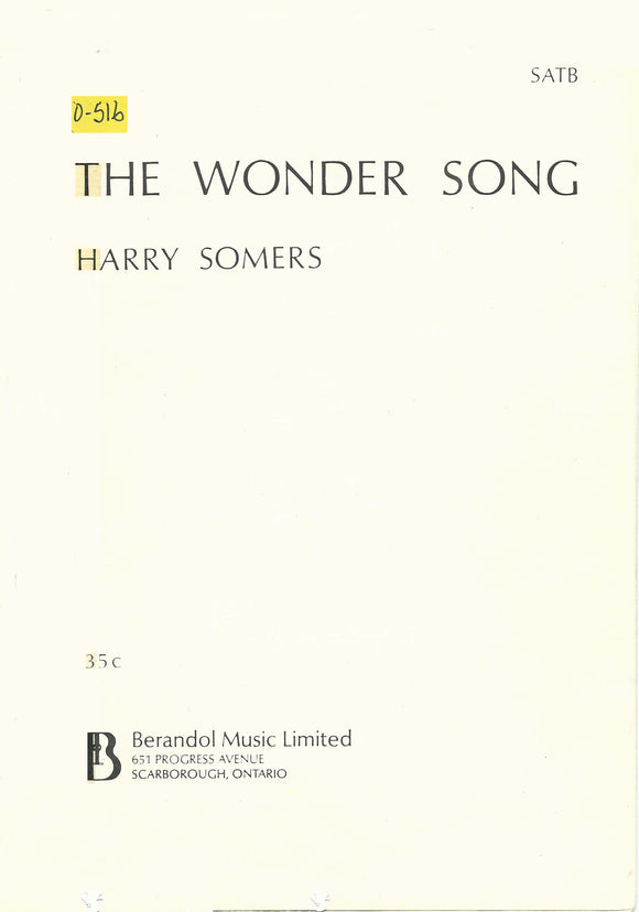 Wonder Song, The (0-516)