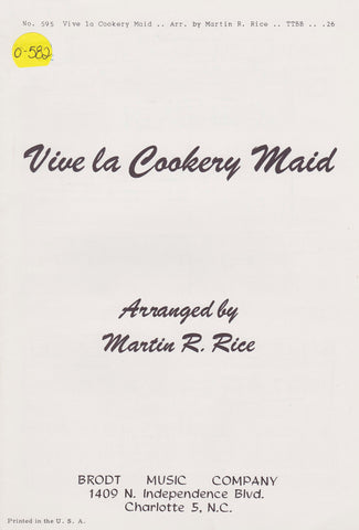 Vive la Cookery Maid (0-582)