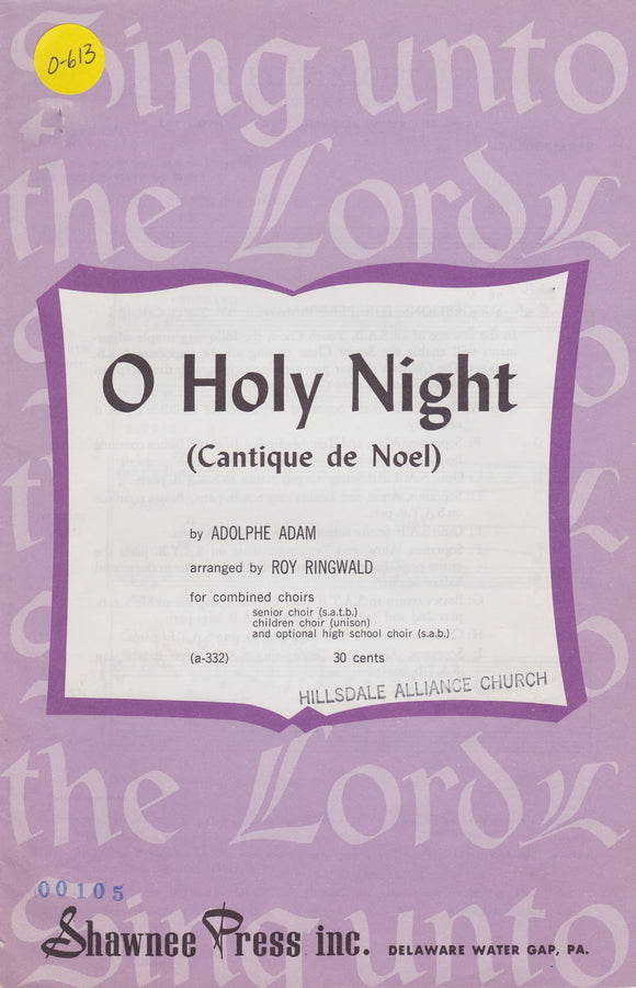 O Holy Night (0-613)