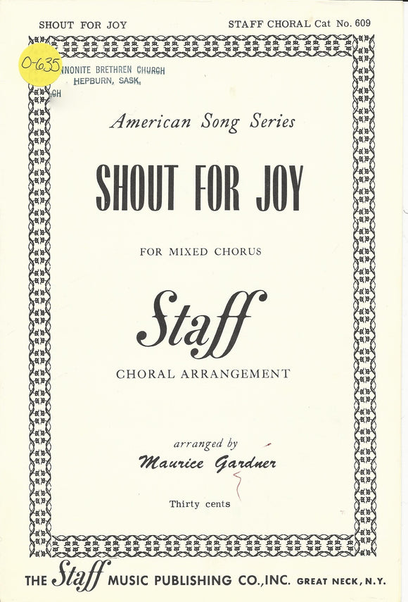 Shout for Joy (0-635)