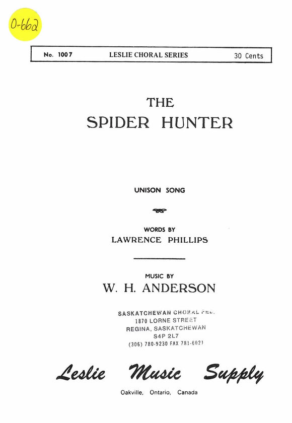 Spider Hunter, The (0-662)