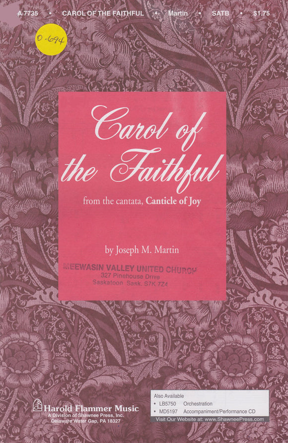 Carol of the Faithful (0-694)