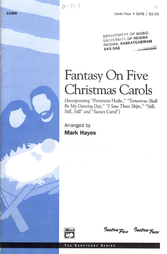 Fantasy on Five Christmas Carols (0-717)