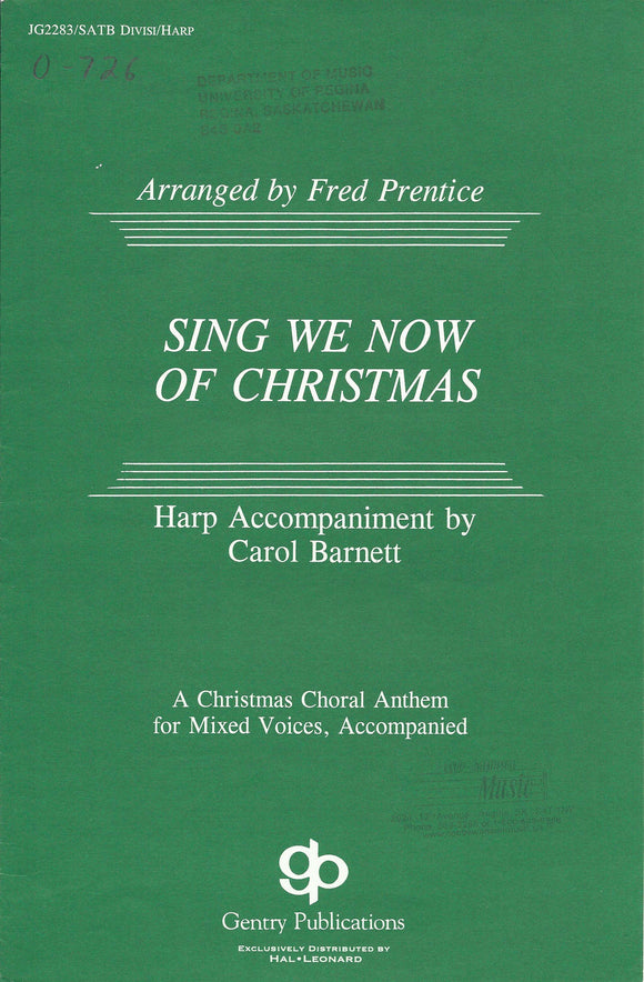 Sing We Now of Christmas (0-726)