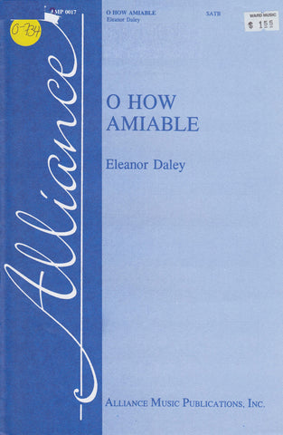 O How Amiable (0-734)