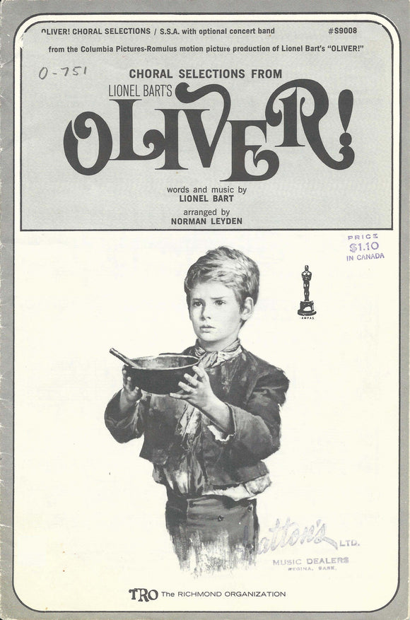 Oliver! (Choral Selections) (0-751)