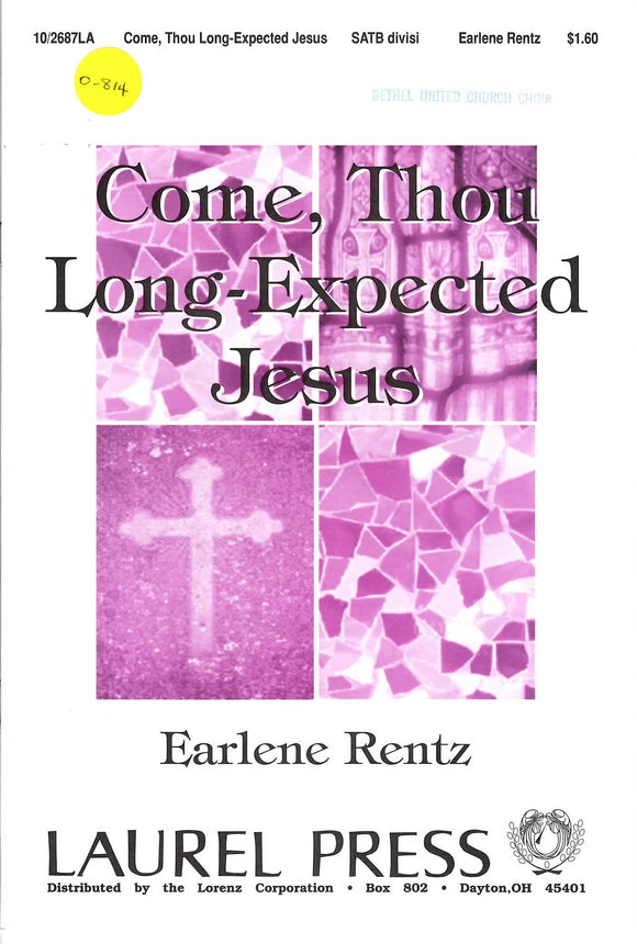Come, Thou Long-Expected Jesus (0-814)