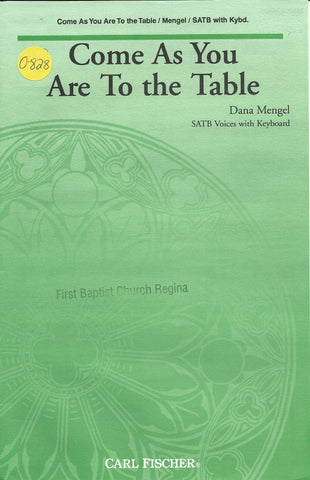 Come As You Are to the Table (0-828)