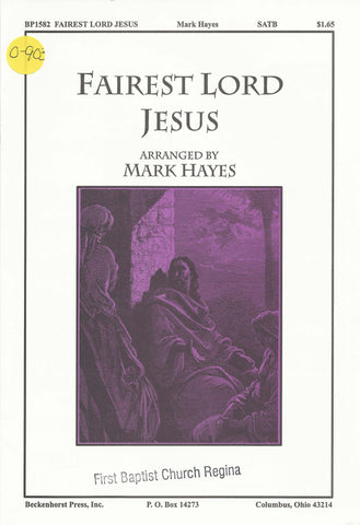 Fairest Lord Jesus (0-903)