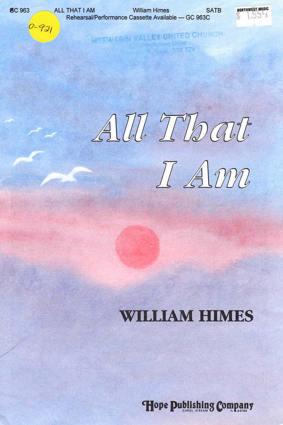All That I Am (0-921)
