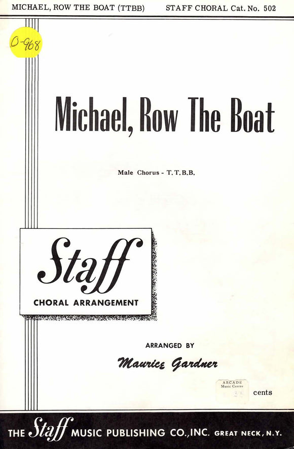 Michael, Row the Boat (0-968)