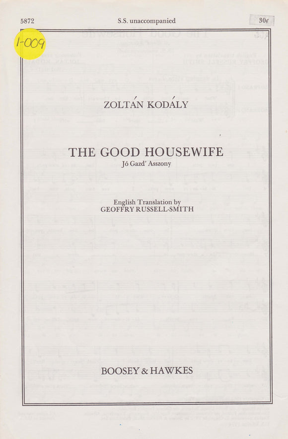 Good Housewife, The (1-009)