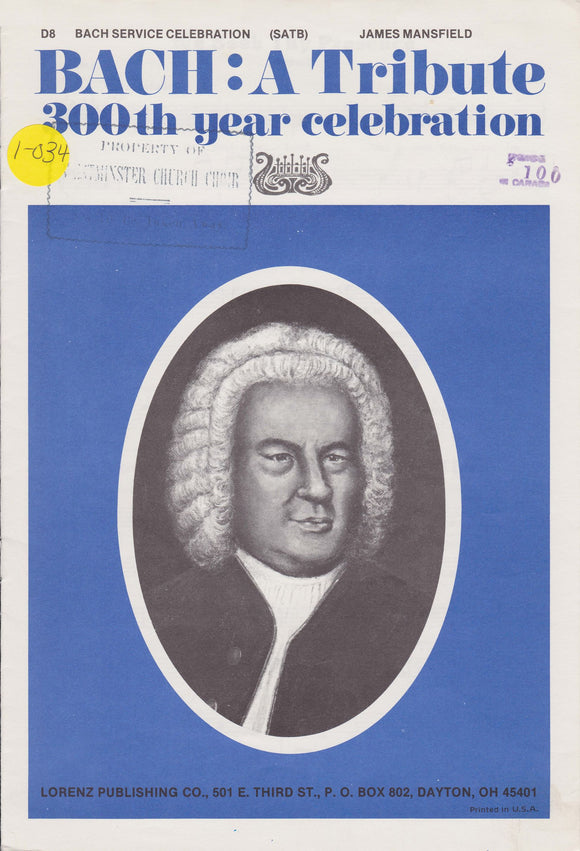 Bach: A Tribute (1-034)