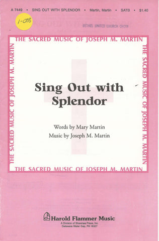 Sing Out with Splendor (1-038)