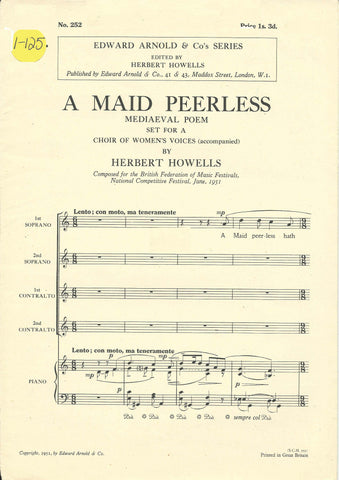 Maid Peerless, A (1-125)