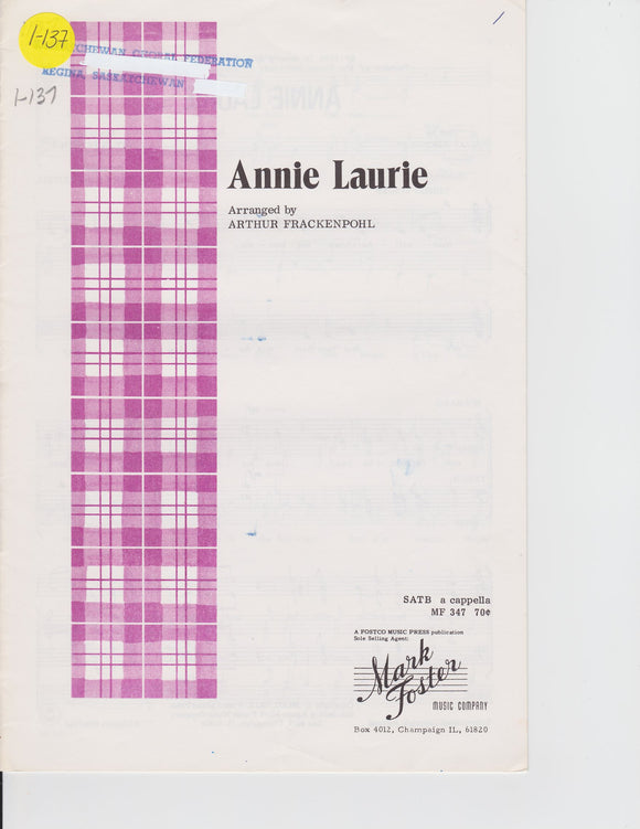 Annie Laurie (1-137)
