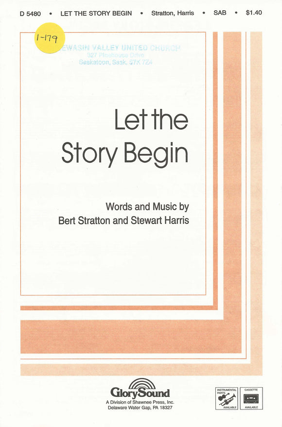 Let the Story Begin (1-179)