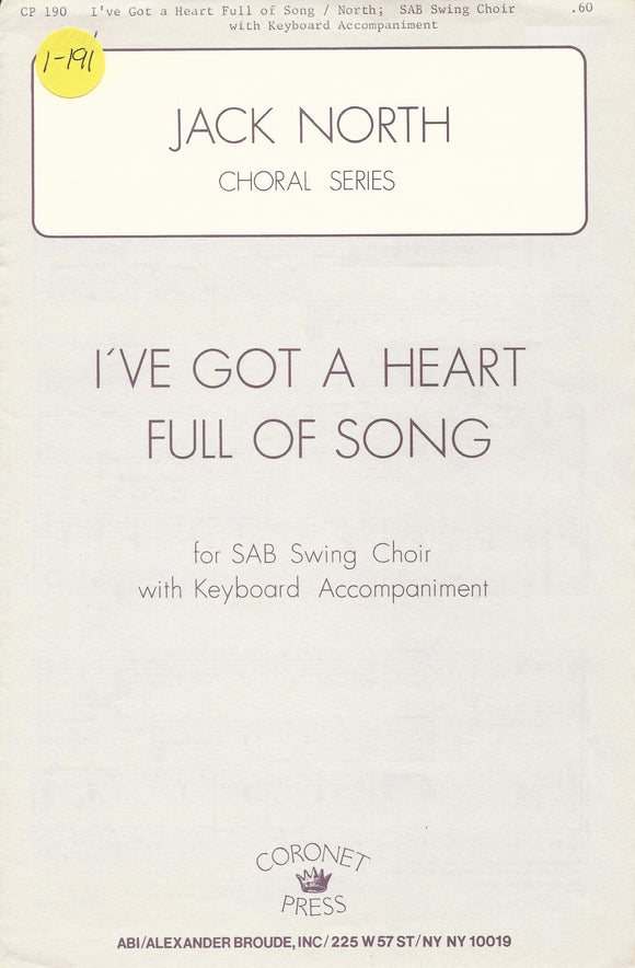 I've Got a Heart Full of Song (1-191)