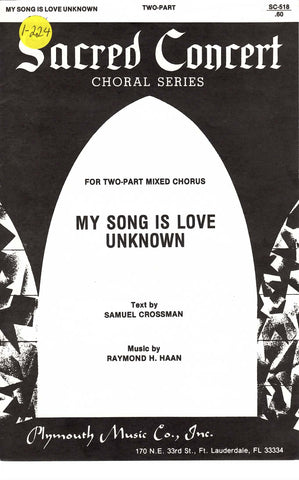 My Song is Love Unknown (1-224)