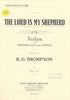 Lord is My Shepherd, The (1-254)