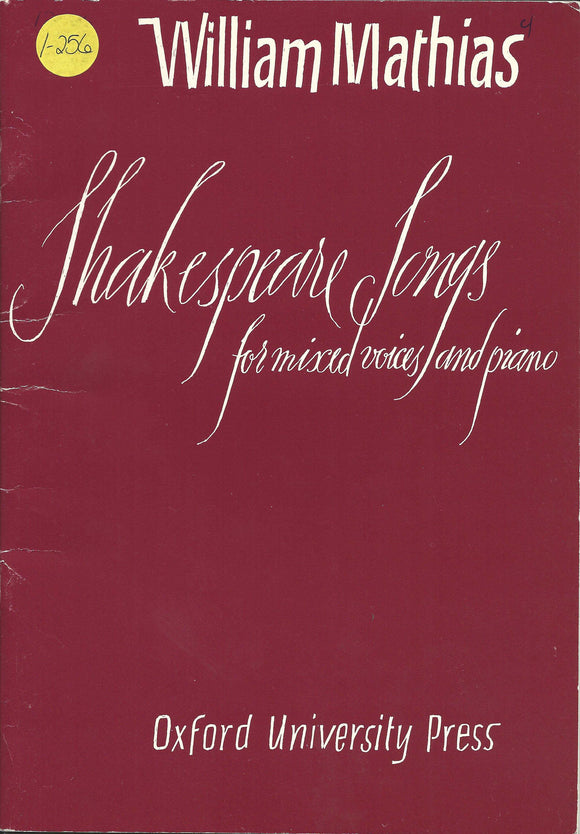 Shakespeare Songs (1-256)