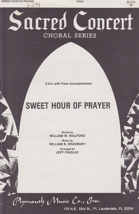 Sweet Hour of Prayer (1-274)