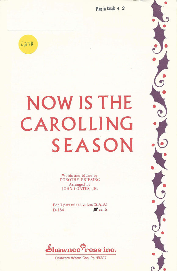 Now is the Carolling Season (1-278)