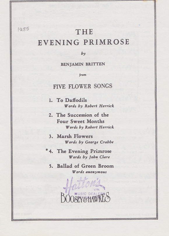 Evening Primrose, The (1-285)