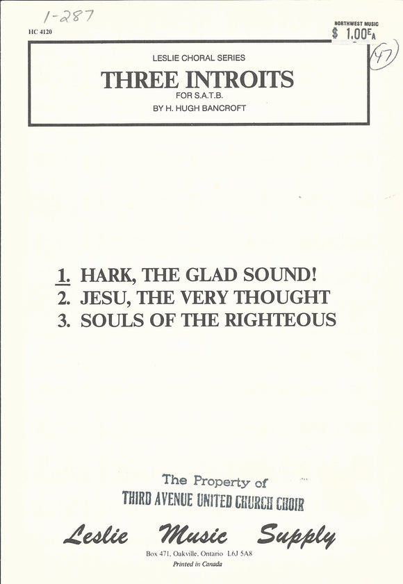 Hark, the Glad Sound (1-287)