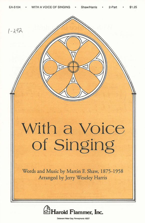 With a Voice of Singing (1-292)