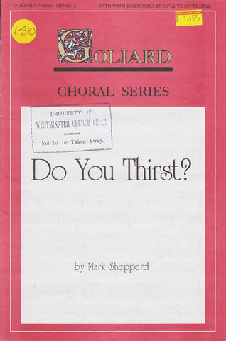 Do You Thirst? (1-310)