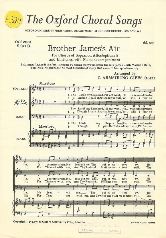 Brother James' Air (1-324)