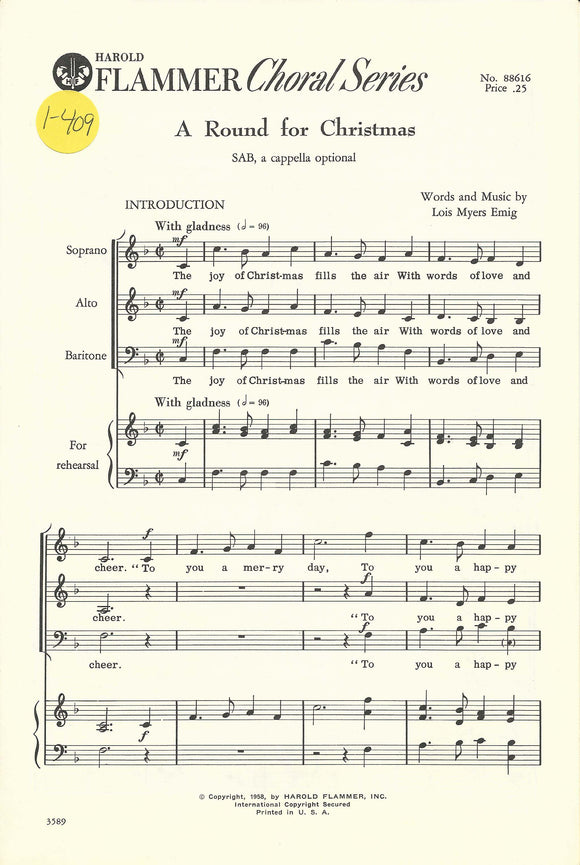 Round for Christmas, A (1-409)