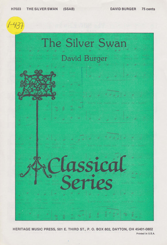 Silver Swan, The (1-437)