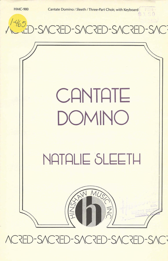 Cantate Domino (1-465)