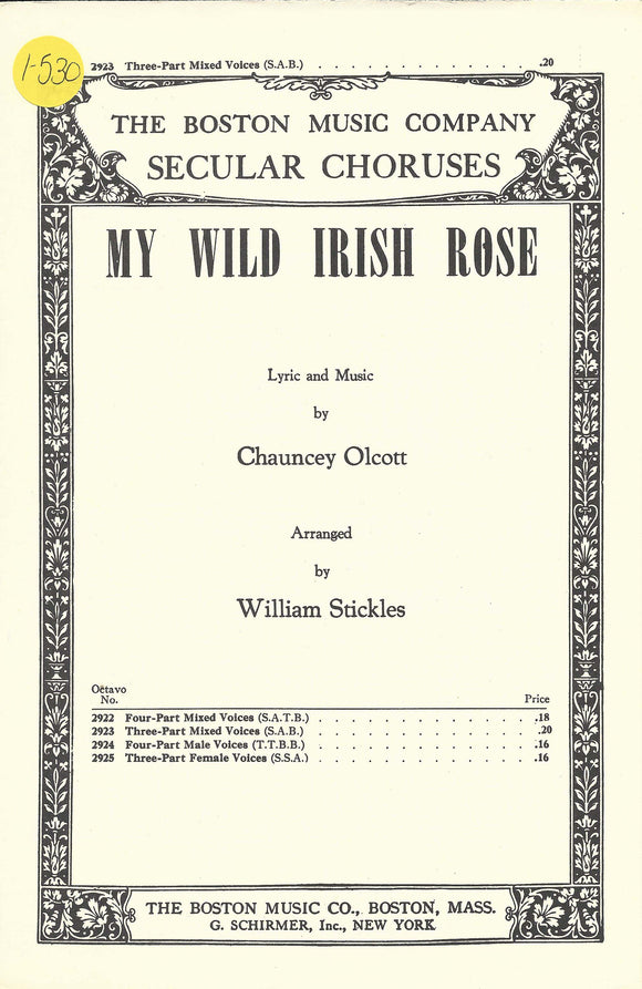 My Wild Irish Rose (1-530)