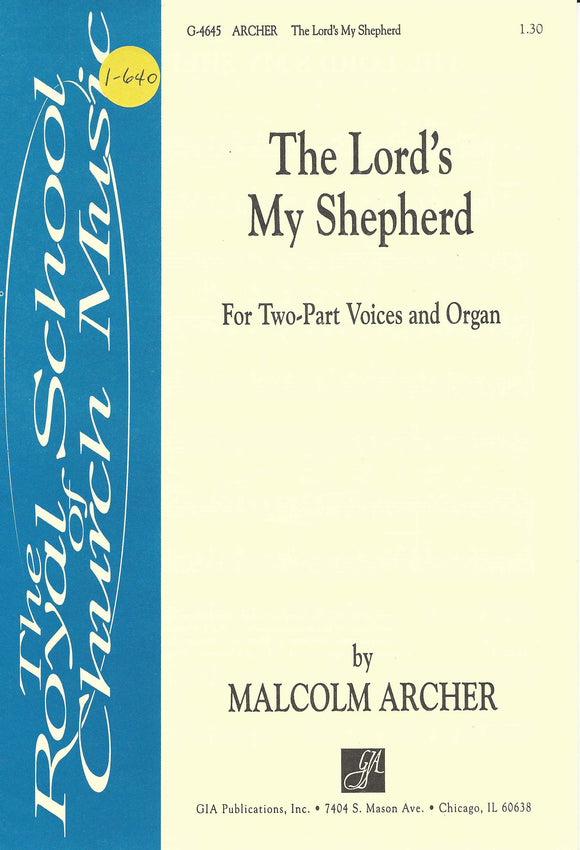 Lord's My Shepherd, The (1-640)