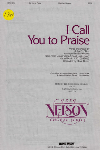 I Call You to Praise (1-784)