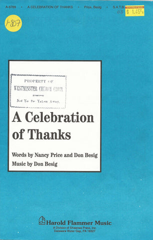 Celebration of Thanks, A (1-807)