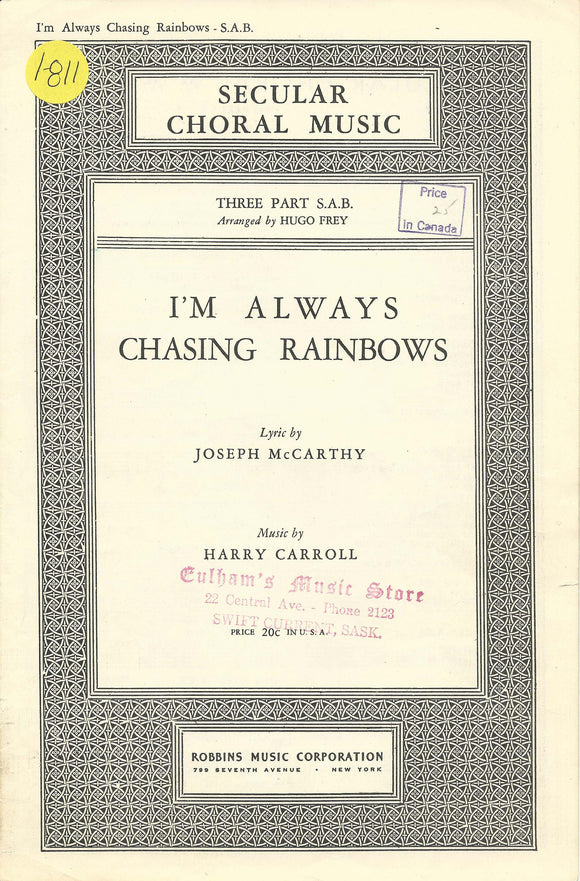 I'm Always Chasing Rainbows (1-811)