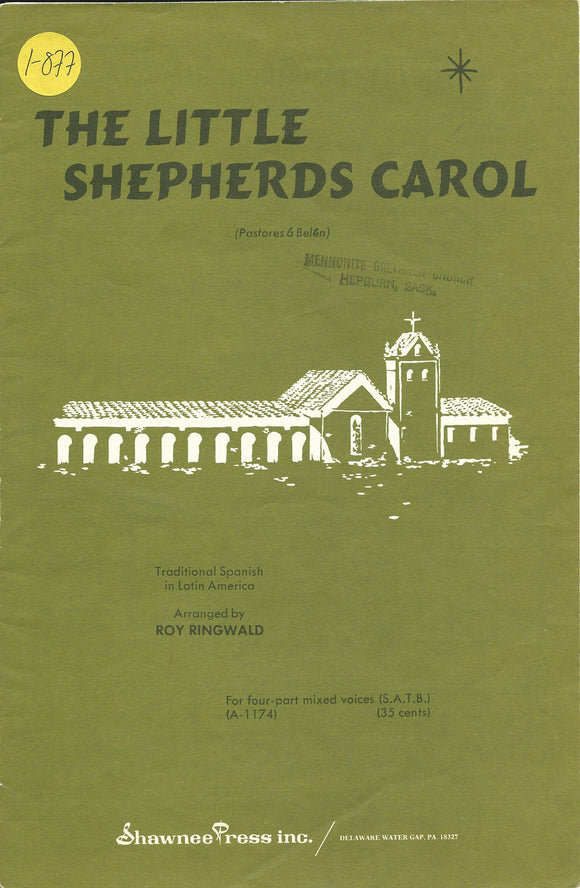 Little Shepherds Carol, The (1-877)