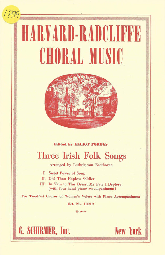 Three Irish Folk Songs (1-879)
