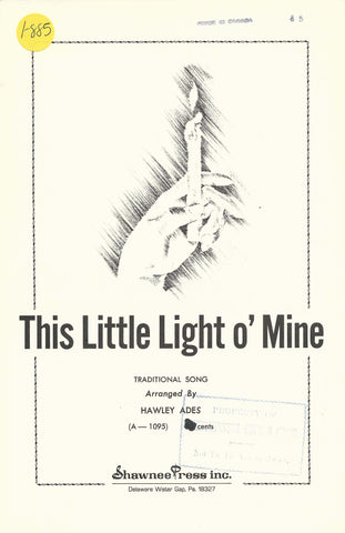 This Little Light o' Mine (1-885)