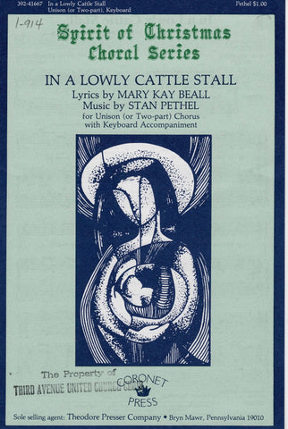 In a Lowly Cattle Stall (1-914)