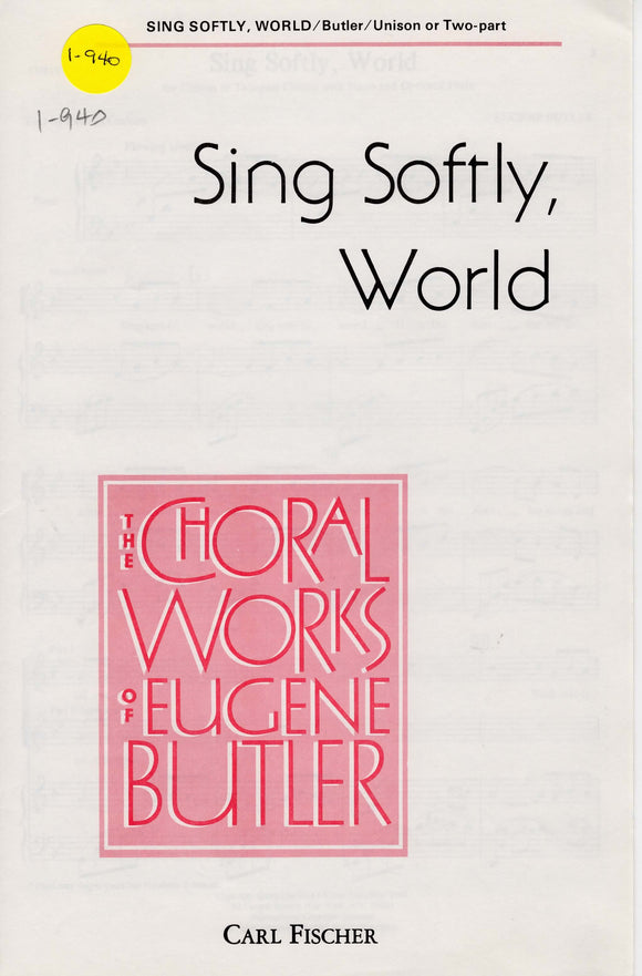 Sing Softly, World (1-940)