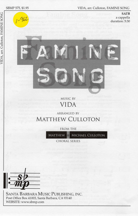 Famine Song (1-962)