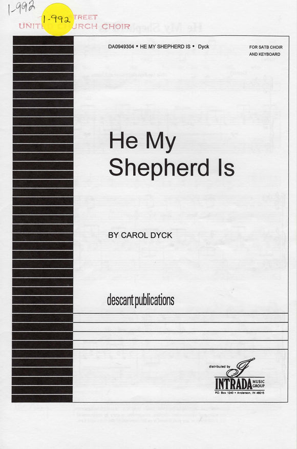 He My Shepherd Is (1-992)