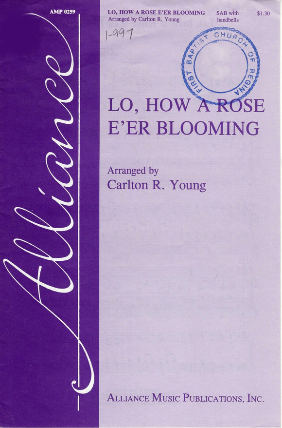 Lo, How a Rose E'er Blooming (1-997)