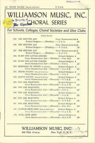 South Pacific (Choral Selection) (2-055)