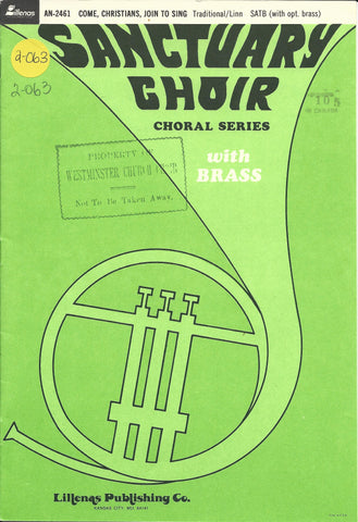 Come, Christians, Join to Sing (2-063)